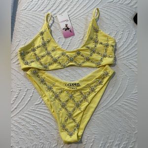 Gorgeous embellished oceanus swimsuit